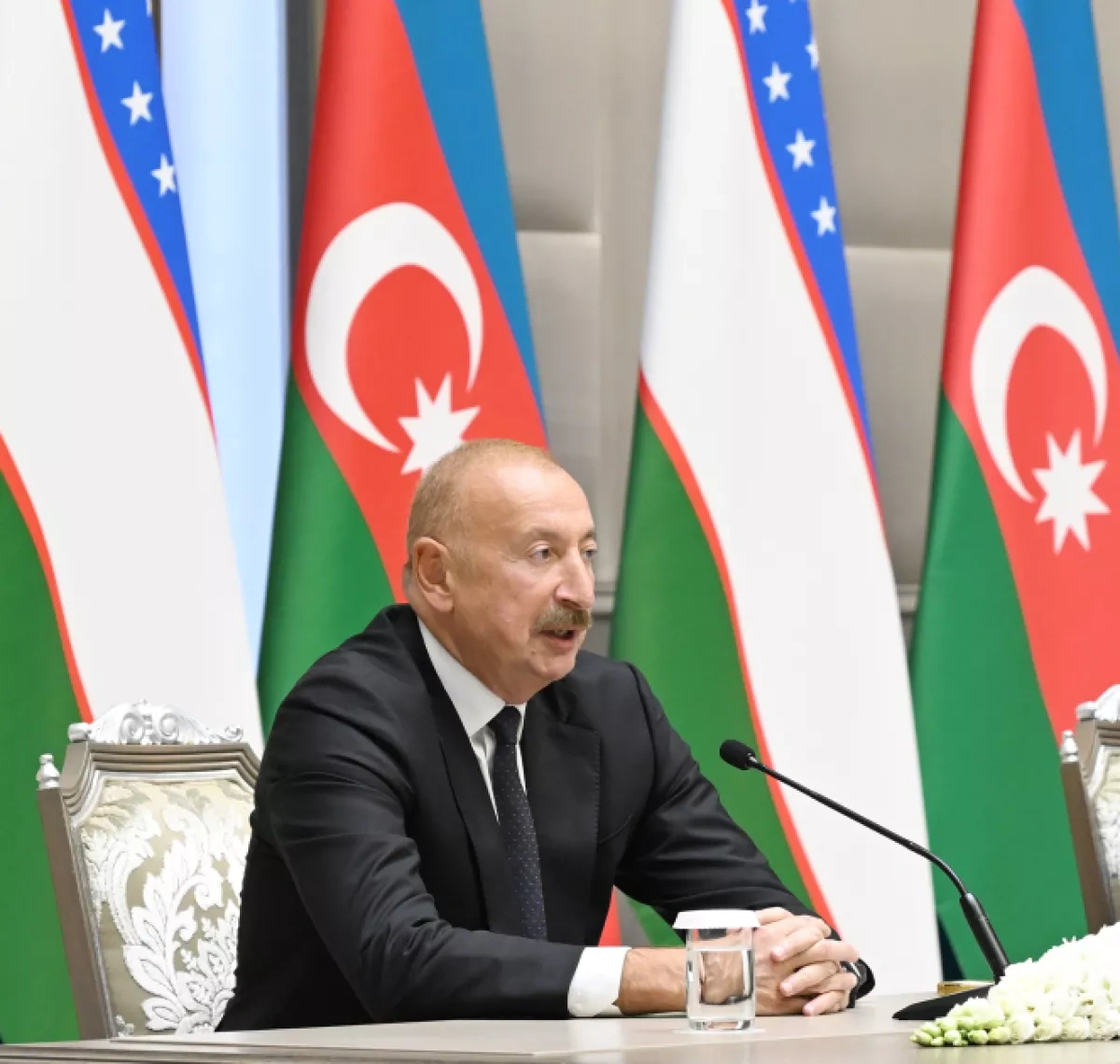 President Aliyev: Azerbaijan, Uzbekistan set to reach $1 billion in trade FULL SPEECH / PHOTO