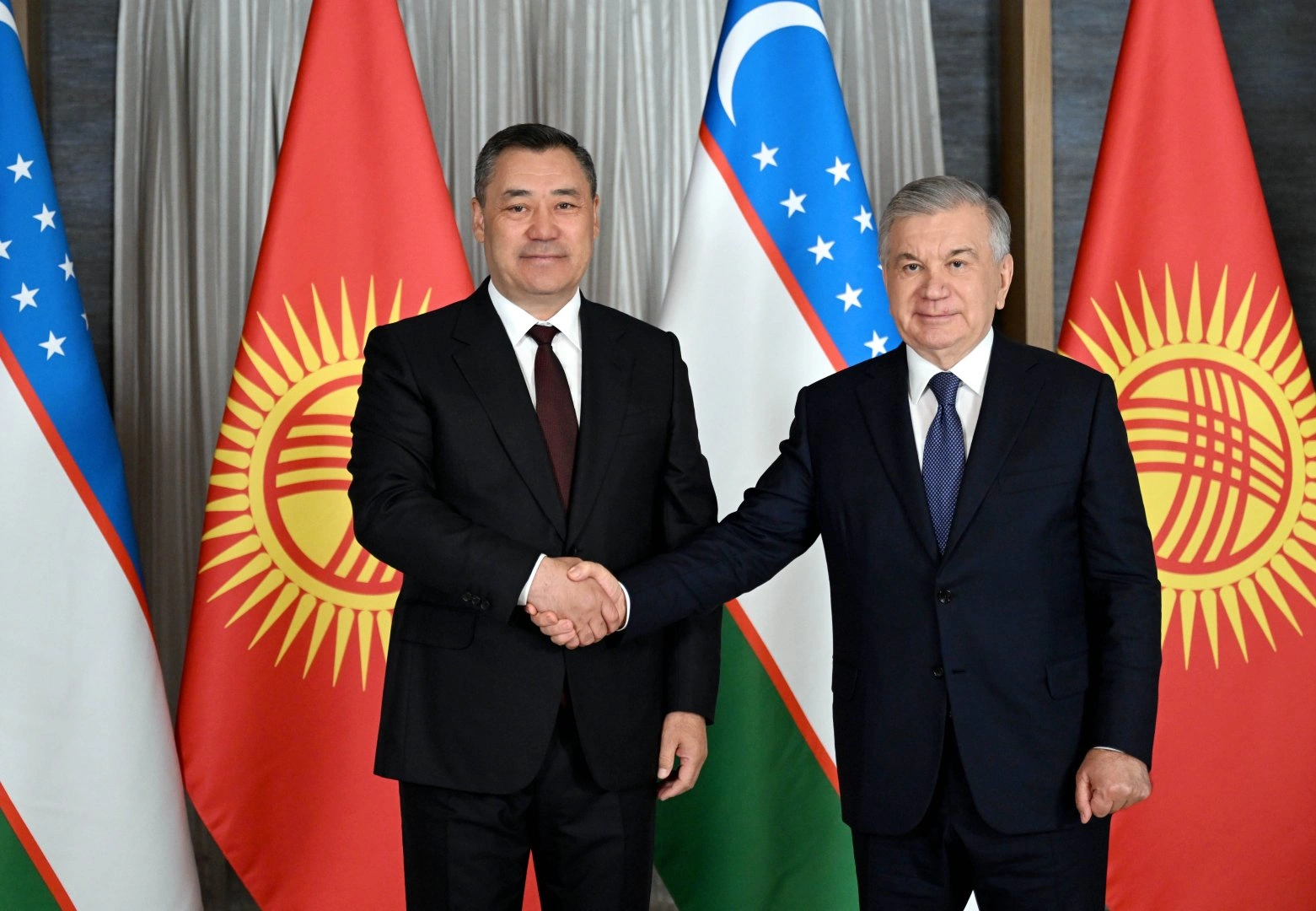 Japarov and Mirziyoyev review bilateral cooperation