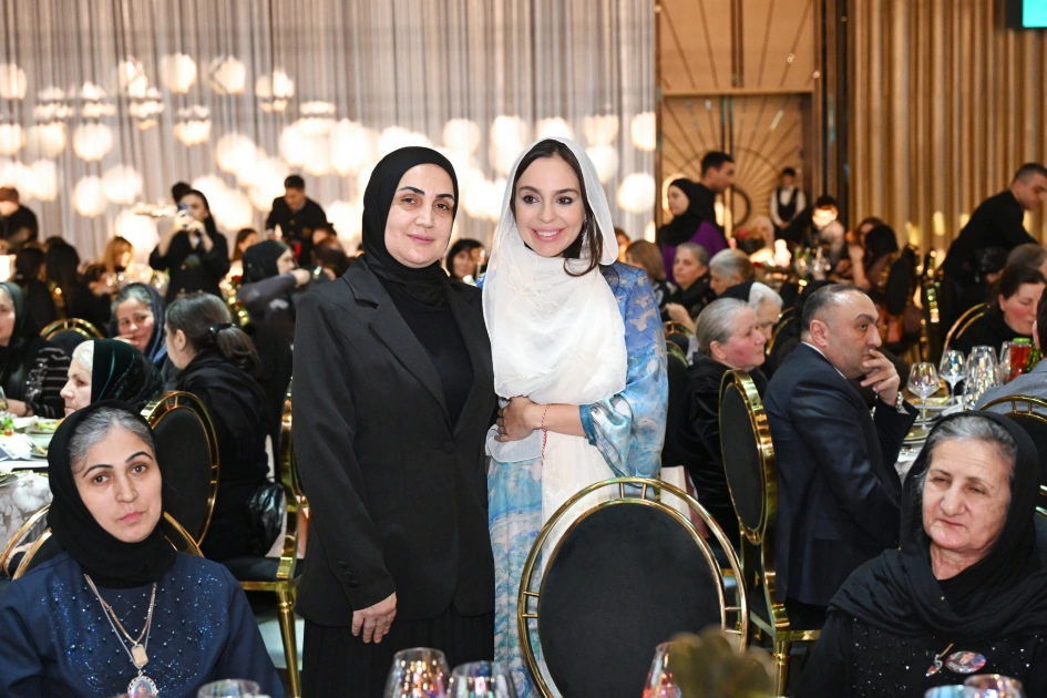 Leyla Aliyeva attends iftar dinner held with participation of martyrs’ mothers