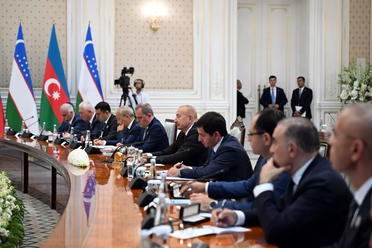 Tashkent hosts third meeting of Azerbaijan-Uzbekistan Supreme Interstate Council PHOTO