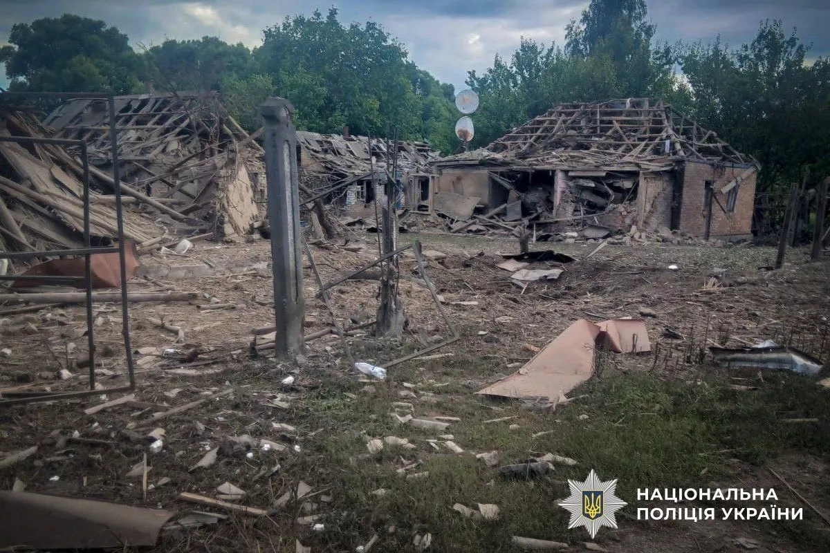 Two killed, nine injured in Russian attacks on Ukraine's Sumy region PHOTO