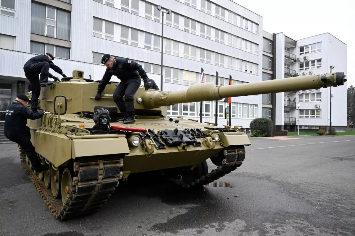 Construction begins on Lithuania's Leopard 2A8 tank production hub