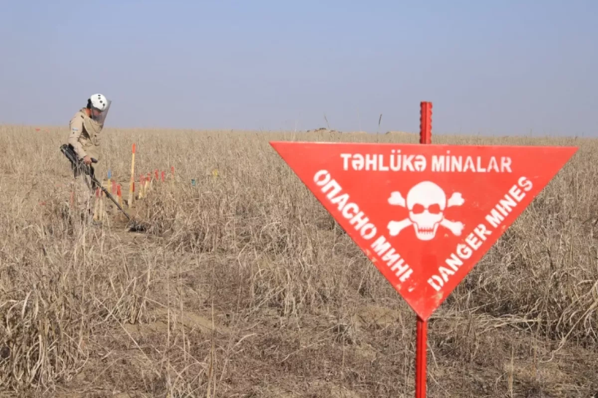 Azerbaijan neutralises more than 400 unexploded ordnance items