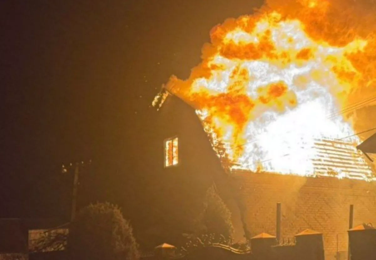 Russia attacks Pavlohrad in Ukraine: One dead, several injured PHOTO
