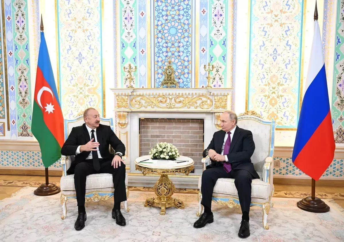 Russian, Azerbaijani presidents discuss cooperation on trade