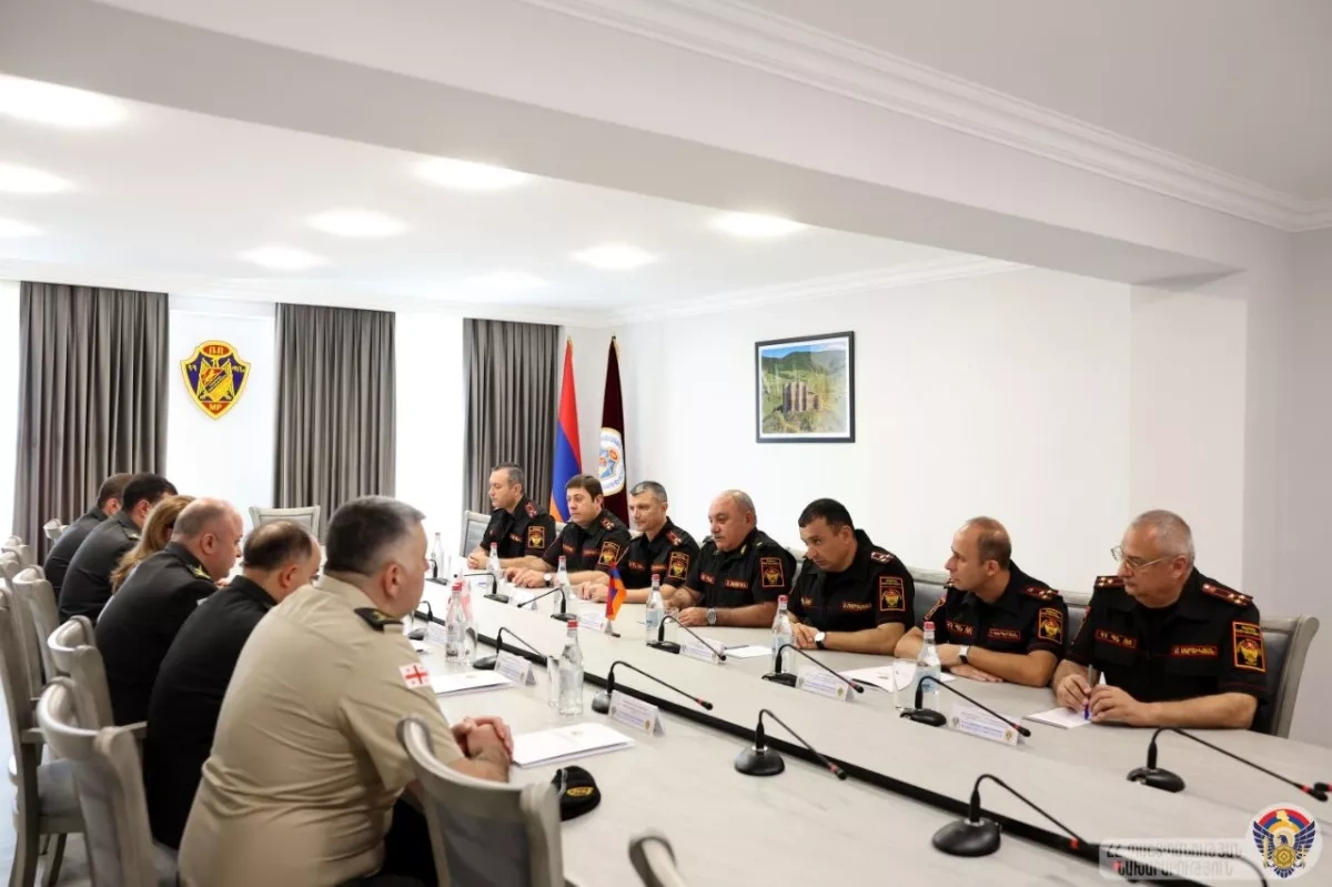 Armenia hosts Georgian military police delegation to expand defence ties PHOTO