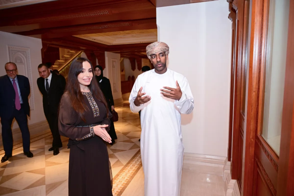 Heydar Aliyev Foundation VP tours Muscat’s iconic opera venue PHOTO