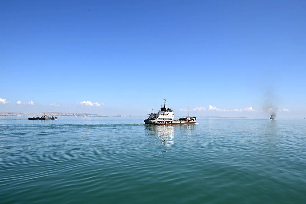 Caspian Sea hosts preparatory training for “Power of Unity – 2026” drill (PHOTO/VIDEO)