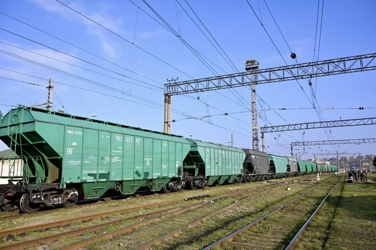 Another train carrying Russian grain set to depart to Armenia via Azerbaijan