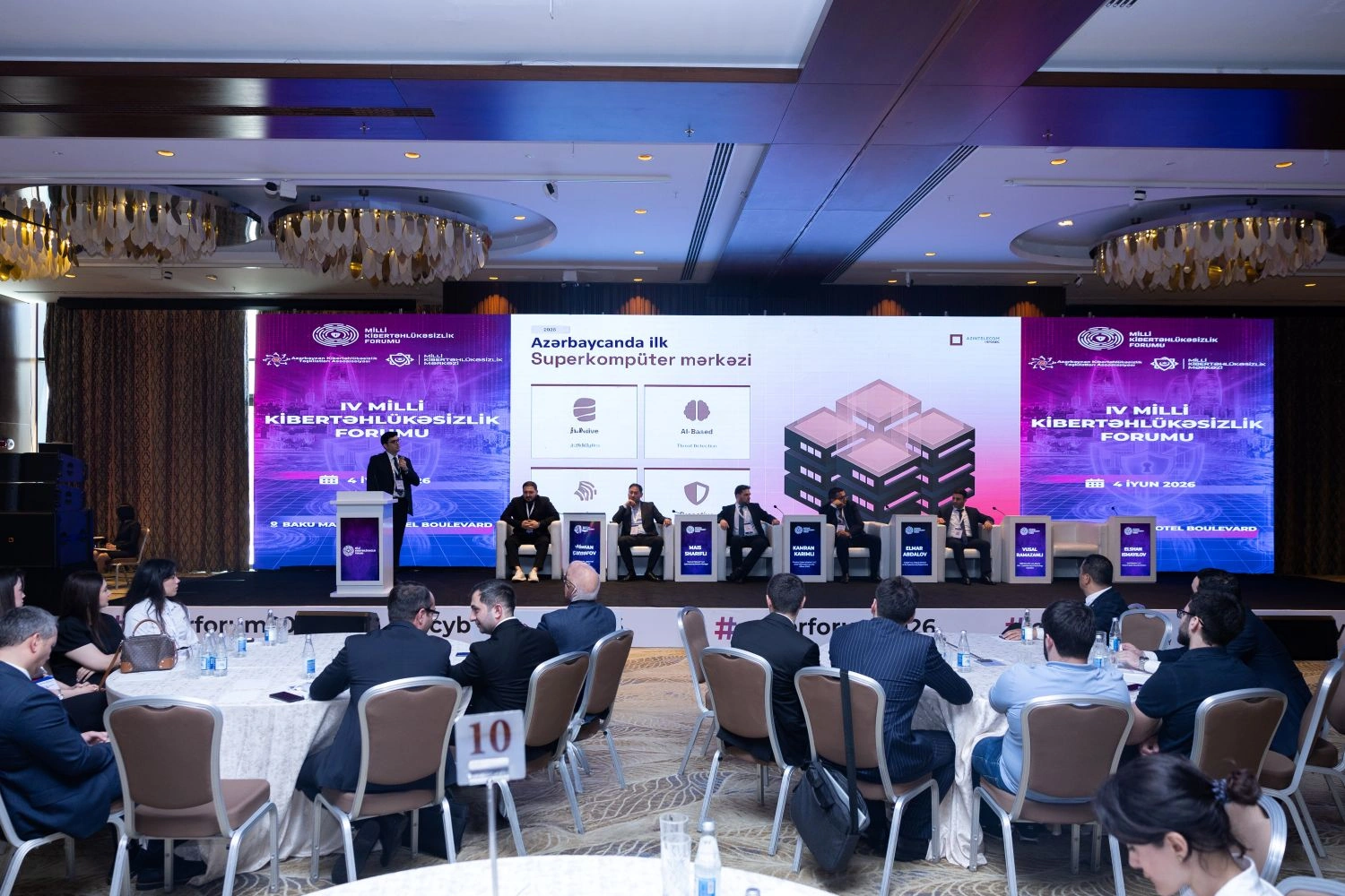 AzInTelecom participated in the IV National Cybersecurity Forum (PHOTO)