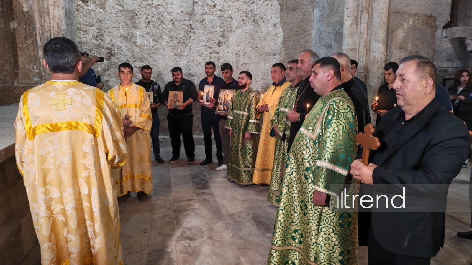 Albanian-Udi religious community visits Khudaveng Monastery in Kalbajar (PHOTO)