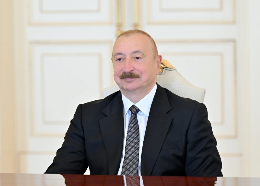 President Ilham Aliyev receives delegation from House of Representatives of Hashemite Kingdom of Jordan (PHOTO)