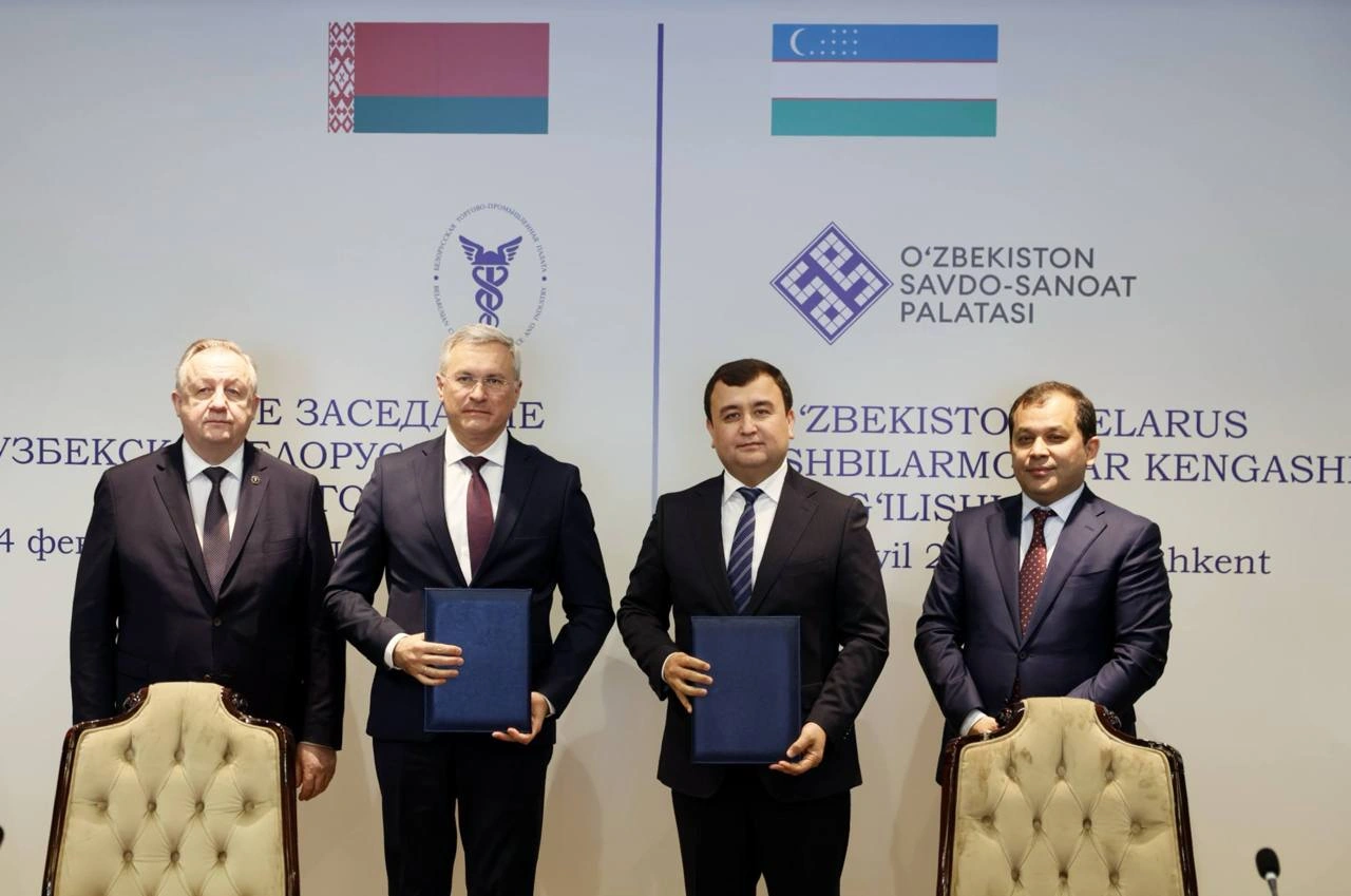 Uzbekistan, Belarus expand ties with 12 agreements