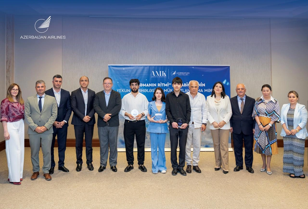 Azerbaijan Airlines and Azerbaijan National Conservatory hold music competition to mark National Music Day (PHOTO)