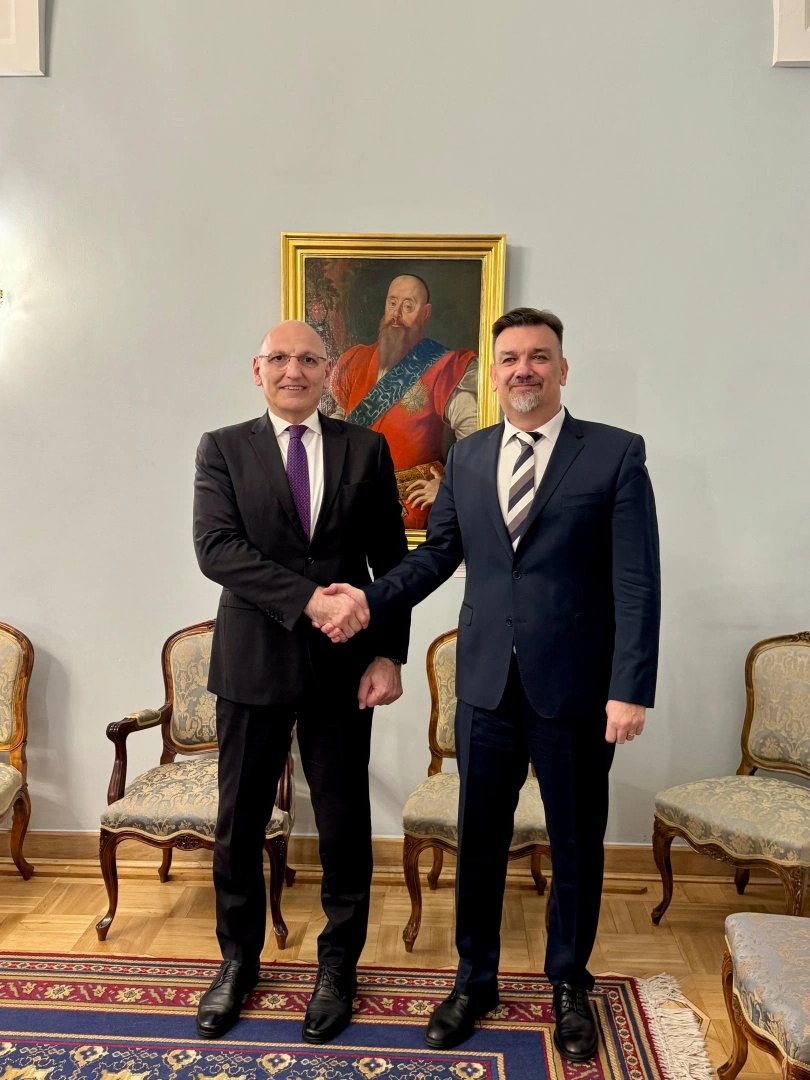 Azerbaijan's Presidential envoy makes working visit to Poland (PHOTO)