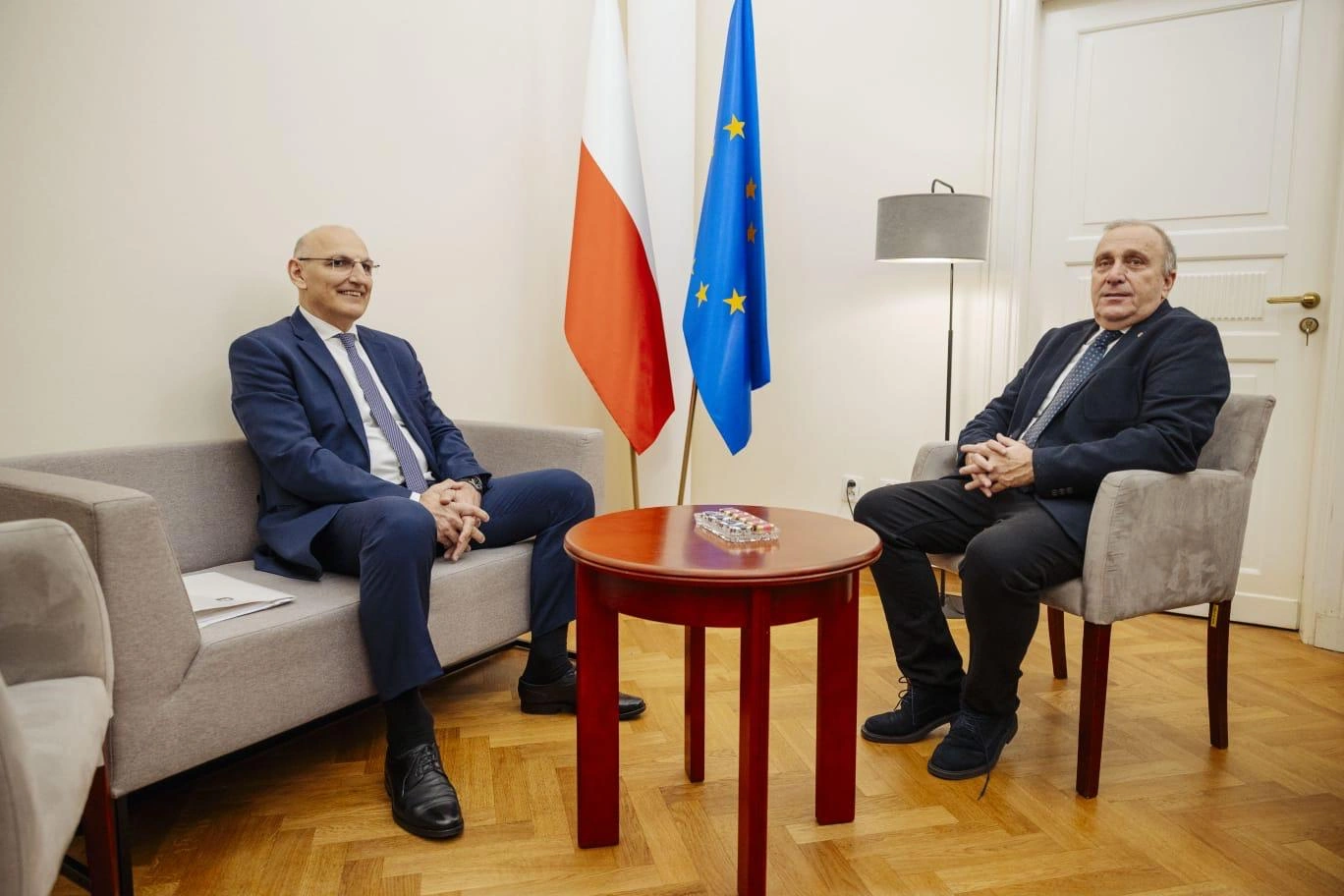 Azerbaijan's Presidential envoy makes working visit to Poland (PHOTO)