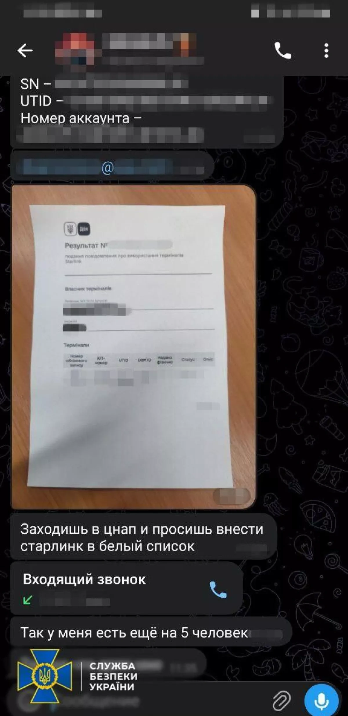 Ukraine detains citizens over attempted illegal Starlink registration for Russia PHOTO