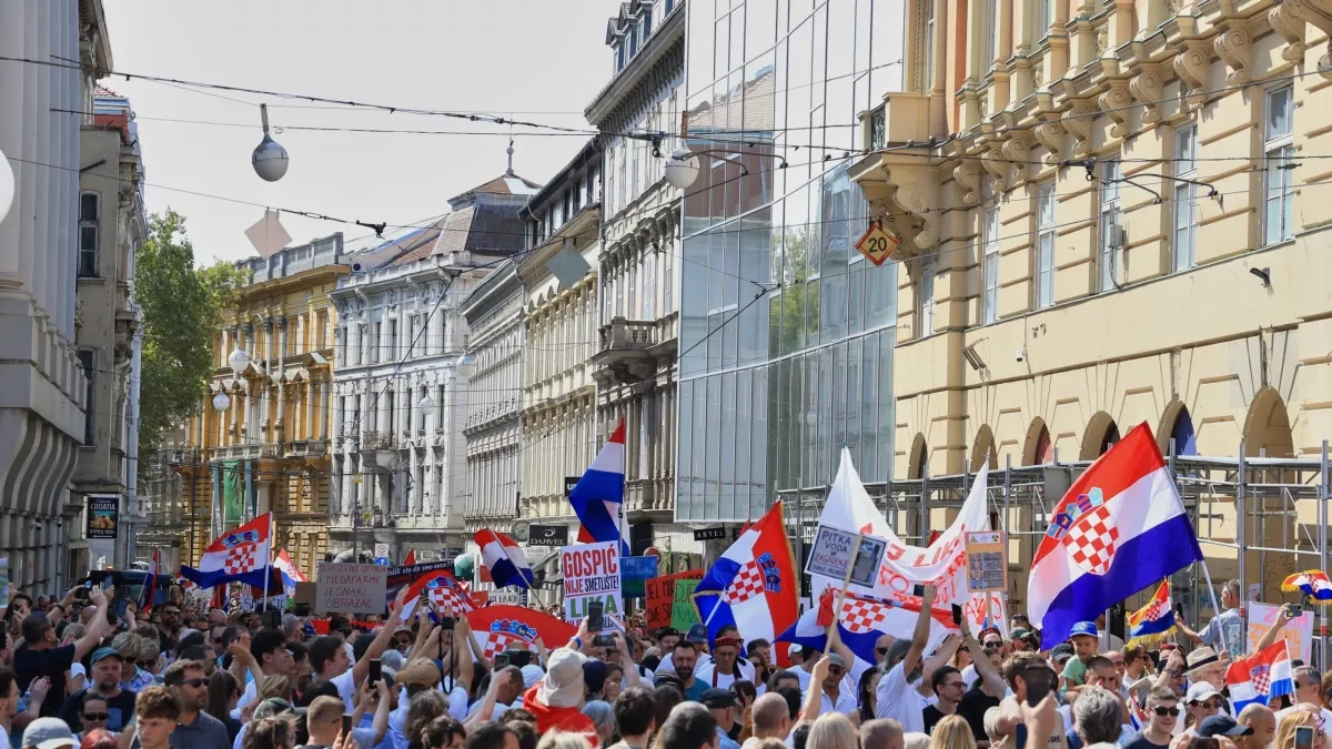 Hazardous waste scandal sees Croatian protesters take to streets