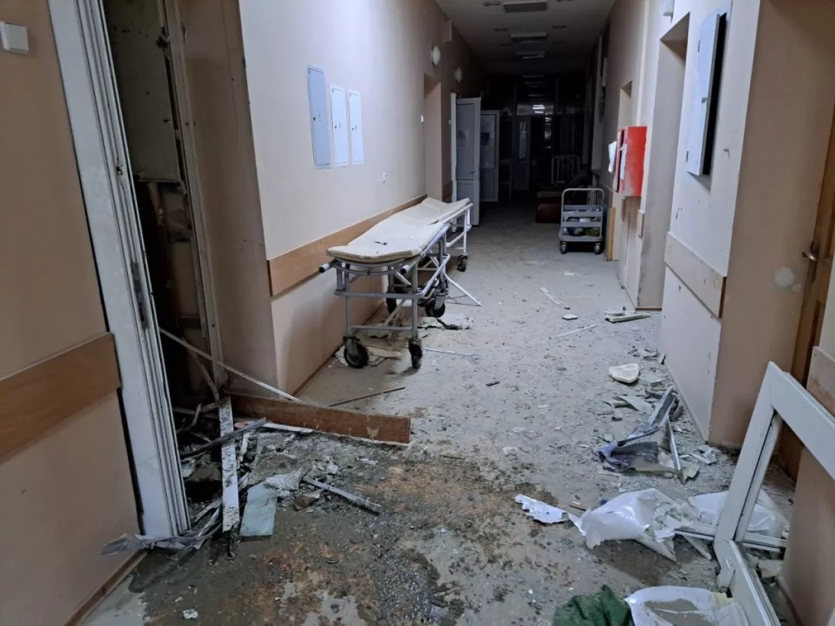 Russian forces shell hospital in Kherson, injuring two nurses VIDEO