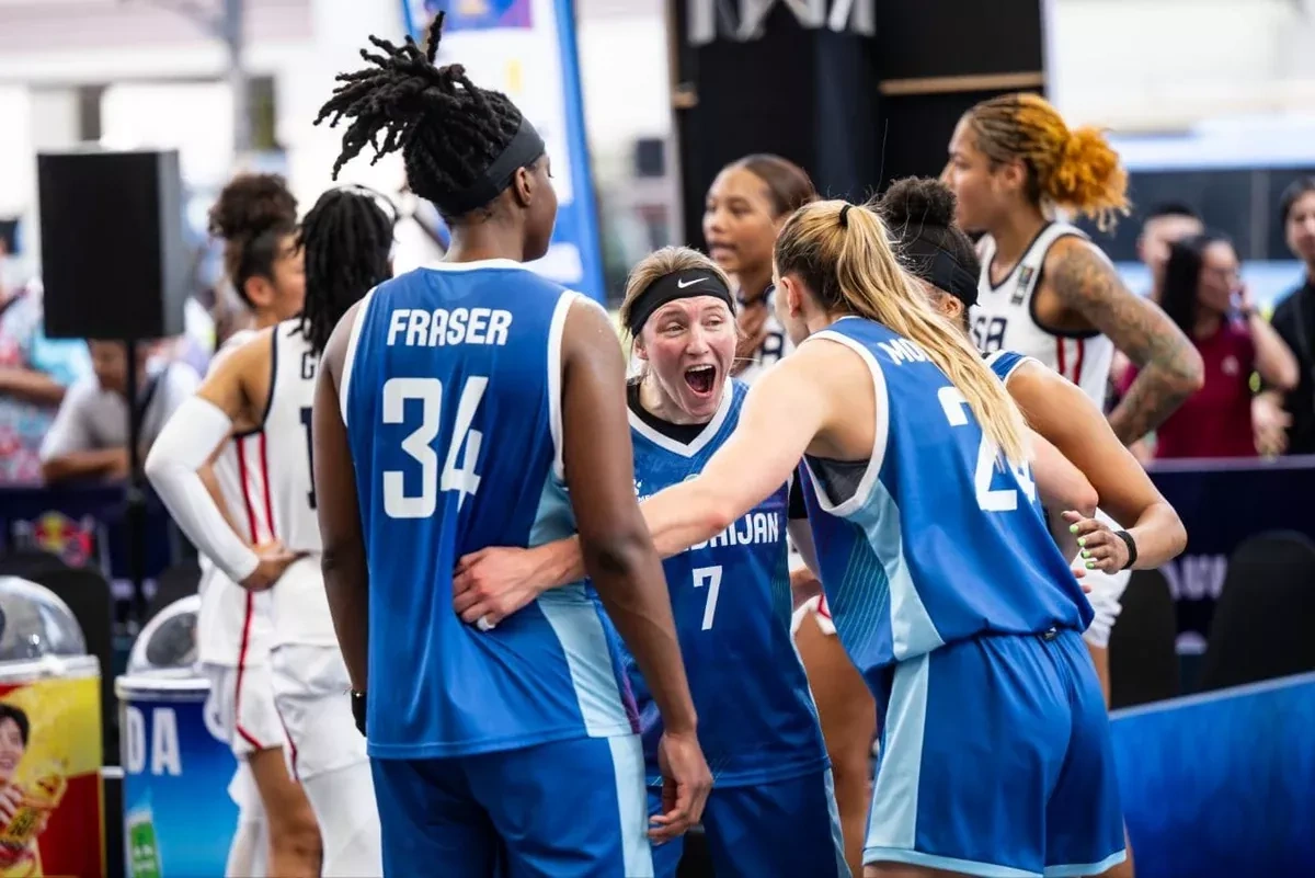Azerbaijan's female basketball players secure silver medal at 3x3 Champions Cup