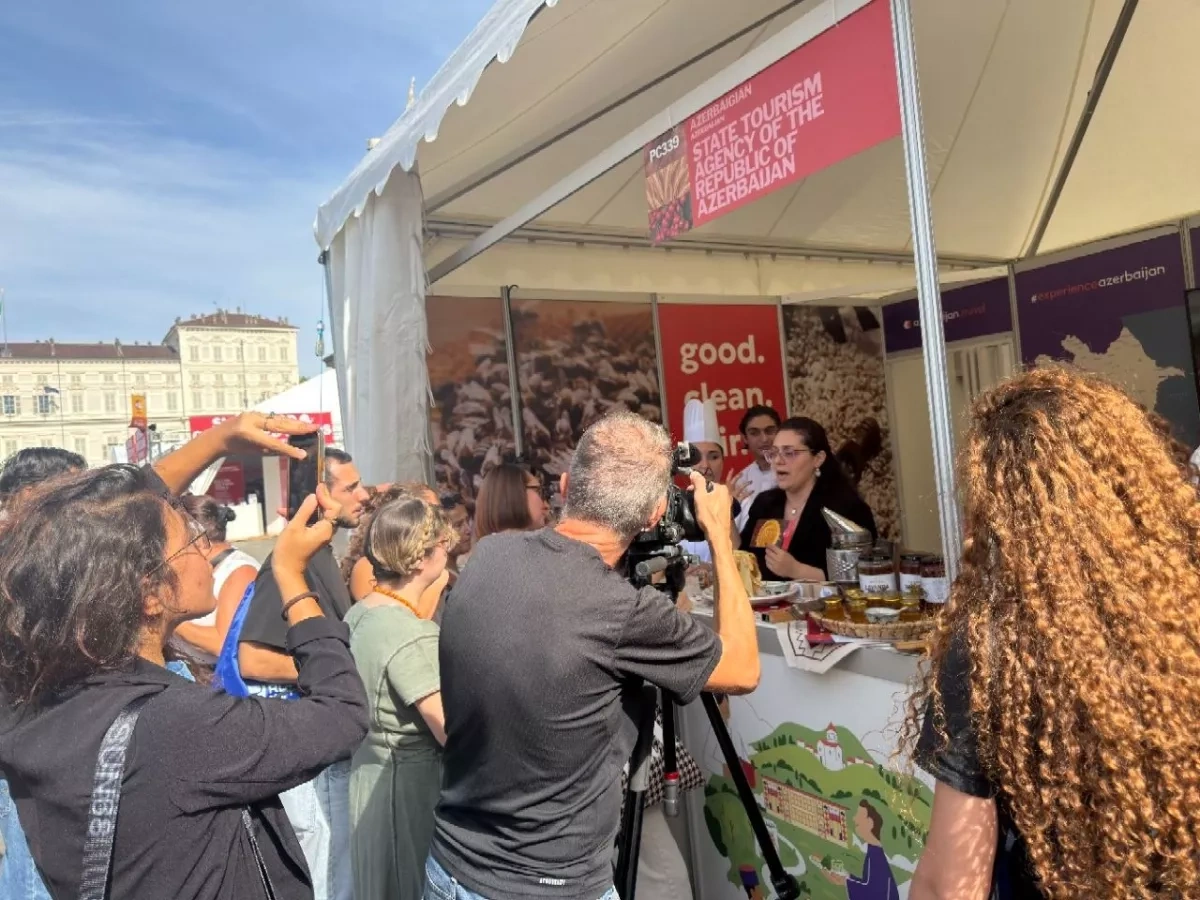 Azerbaijani cuisine wows crowds at major Italian food festival PHOTO