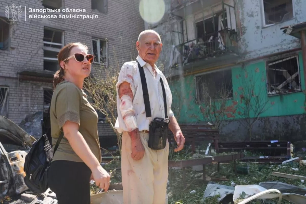 Russian guided bomb strike on Ukraine’s Zaporizhzhia leaves 24 injured PHOTO / VIDEO