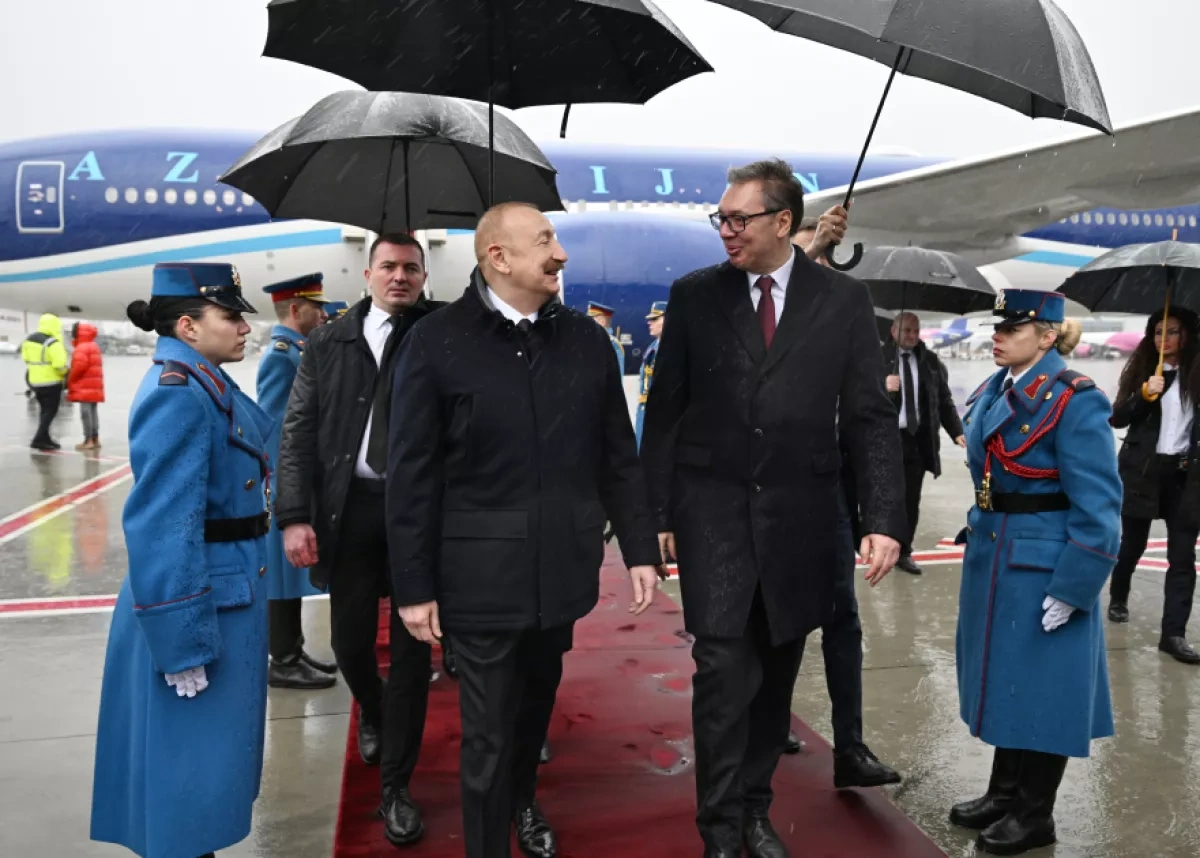 Azerbaijani President Ilham Aliyev on official visit to Serbia LIVE UPDATES