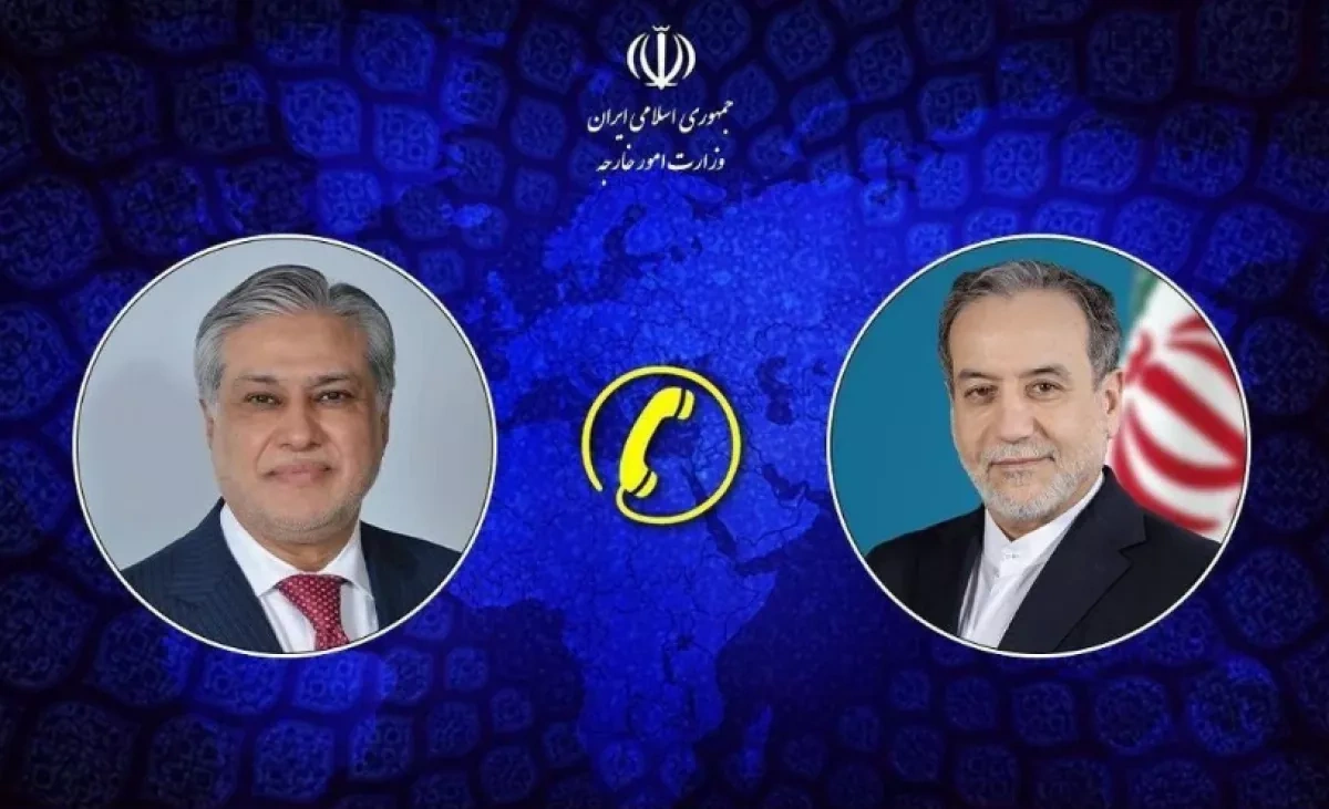 Iranian, Pakistani top diplomats focus on ceasefire between Tehran, Washington