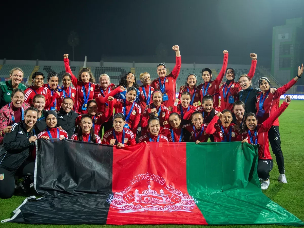 Afghan women’s team wins FIFA recognition despite Taliban ban