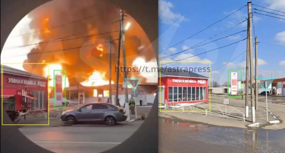 Media: Fire erupts at oil depot in southern Russia following drone attack PHOTO/VIDEO