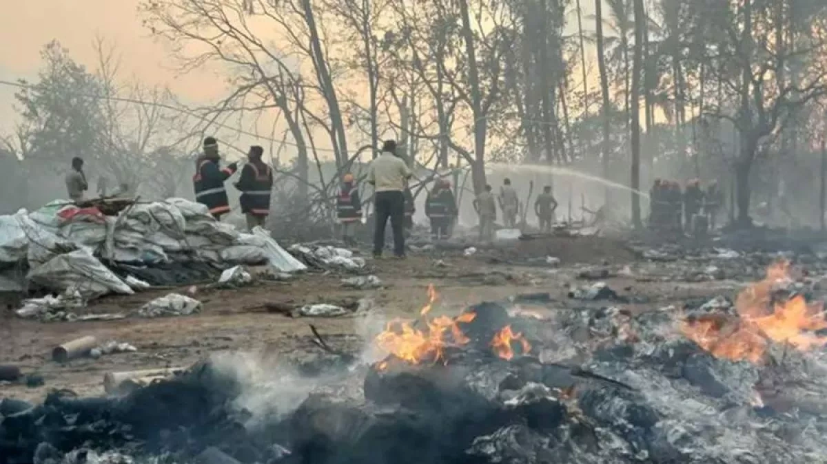 Deadly blast at India’s fireworks factory kills 13
