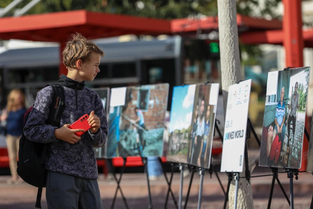 Azerbaijan NGO opens landmine exhibition in Czech Republic (PHOTO)