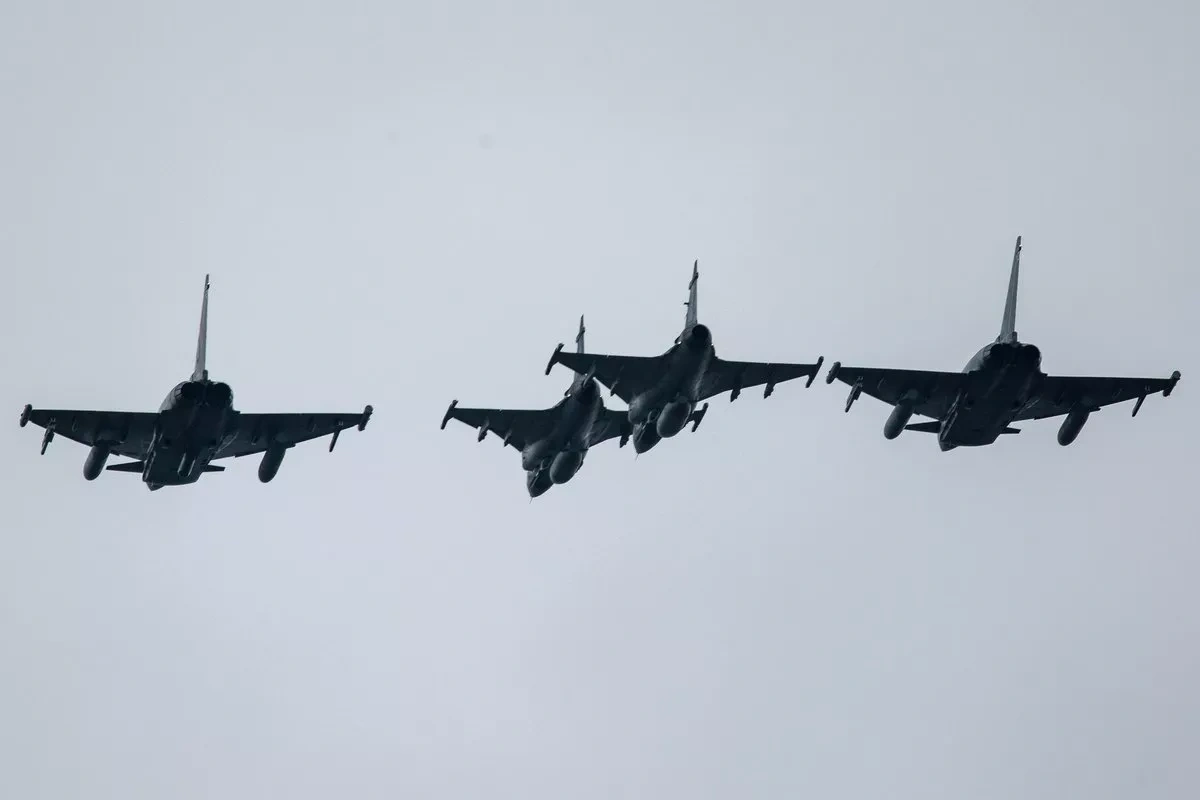 NATO fighter jets scrambled from Lithuania after drone reports in Latvia
