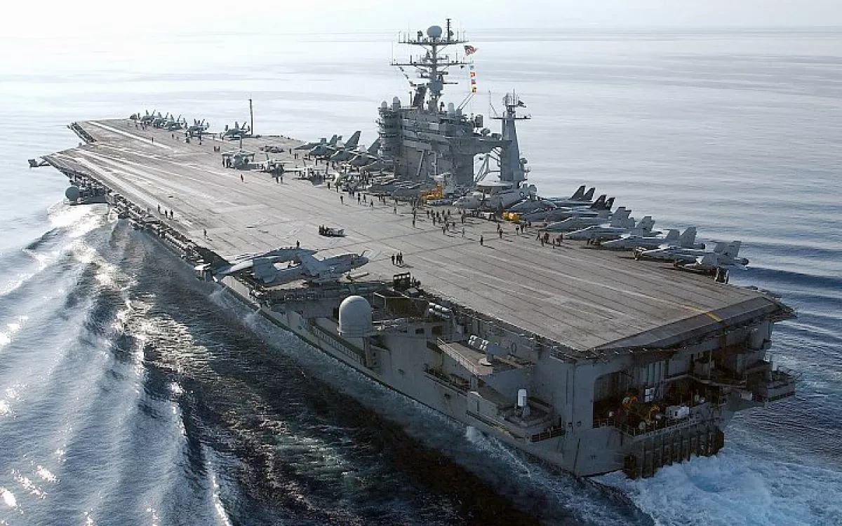 USS George Washington heads to Middle East from Asia