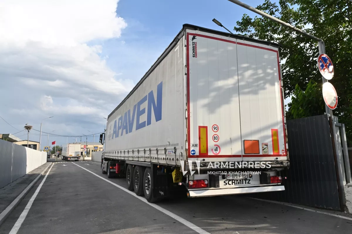 Armenia’s 80-tonne aid convoy heads to Lebanon via Türkiye PHOTO