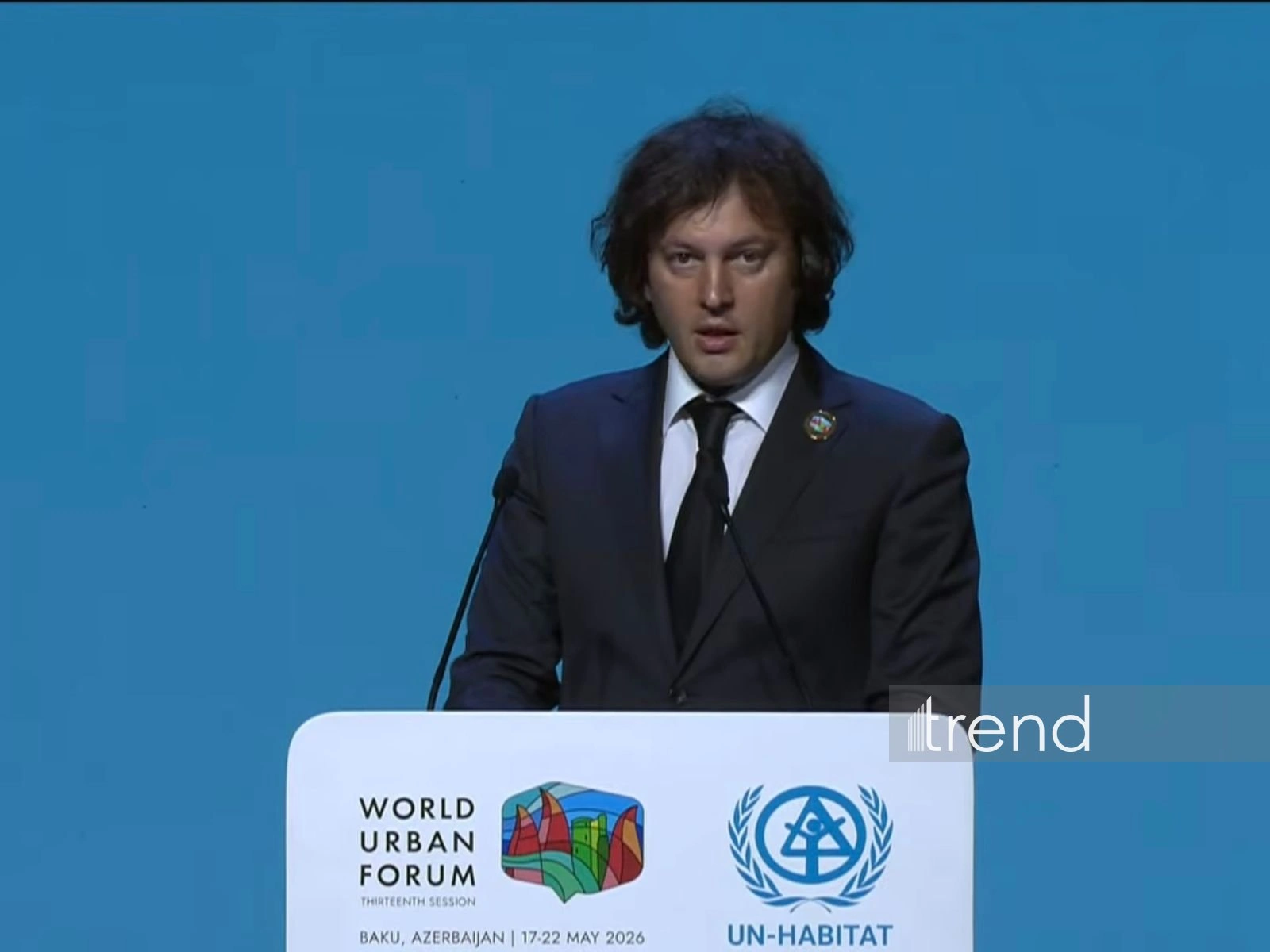 Georgian Prime Minister сalls WUF13 important platform for sharing experiences