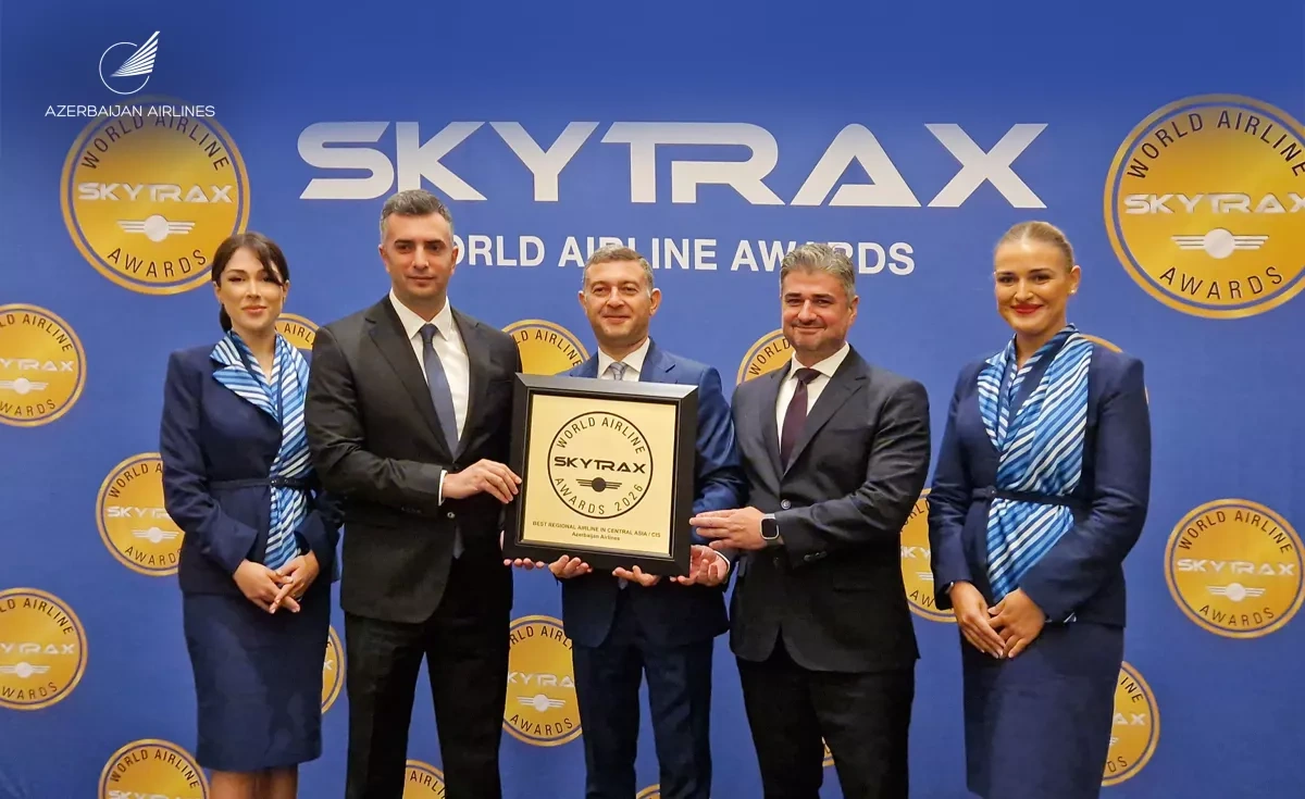 Azerbaijan Airlines named best at World Airline Awards 2026 PHOTO