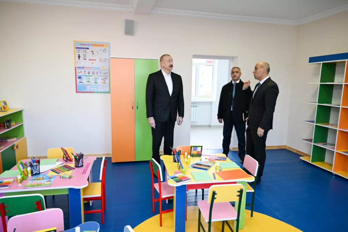 Azerbaijani president inaugurates multiple educational, infrastructure facilities in Khankendi PHOTO / Updated