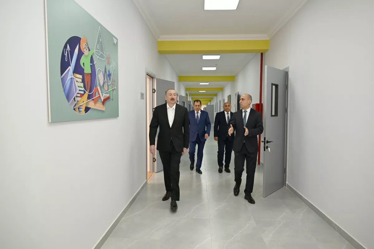 President Aliyev attends opening of Lankaran State Vocational Education Centre PHOTO