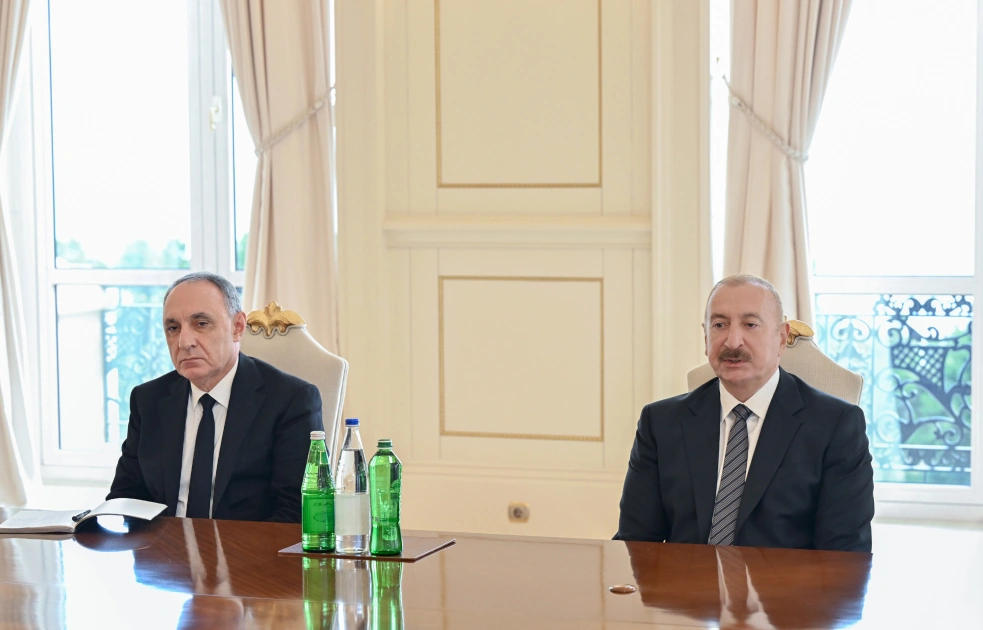 President Ilham Aliyev receives delegation led by Prosecutor General of Supreme People's Procuratorate of China (PHOTO)