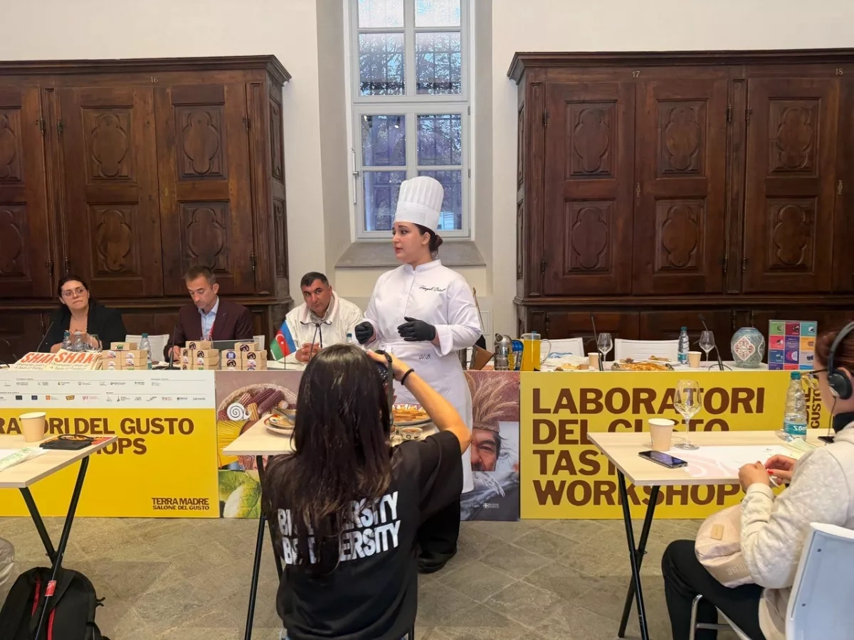 Azerbaijani cuisine wows crowds at major Italian food festival PHOTO