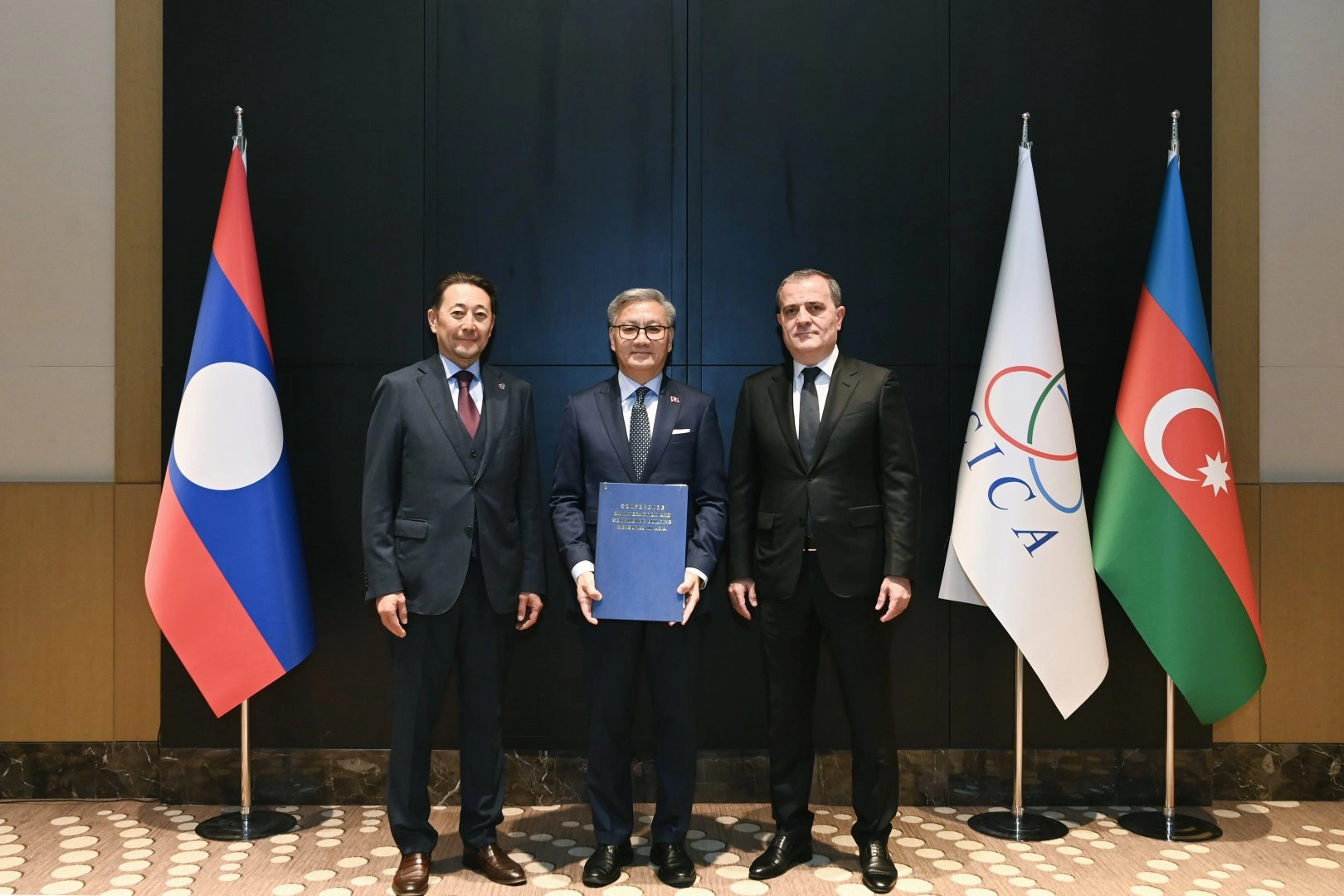 Baku summit set to approve Laos' joining CICA (PHOTO)