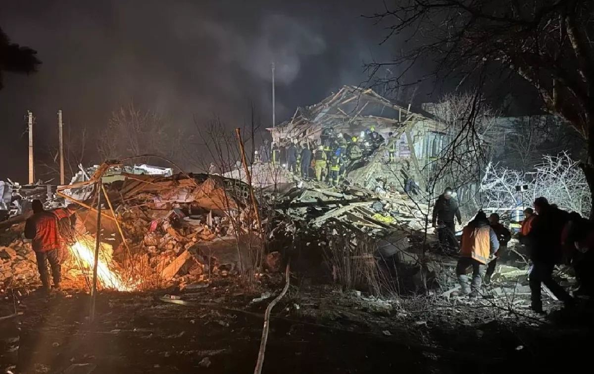 Russian missile strike kills four in Ukraine’s Kharkiv region