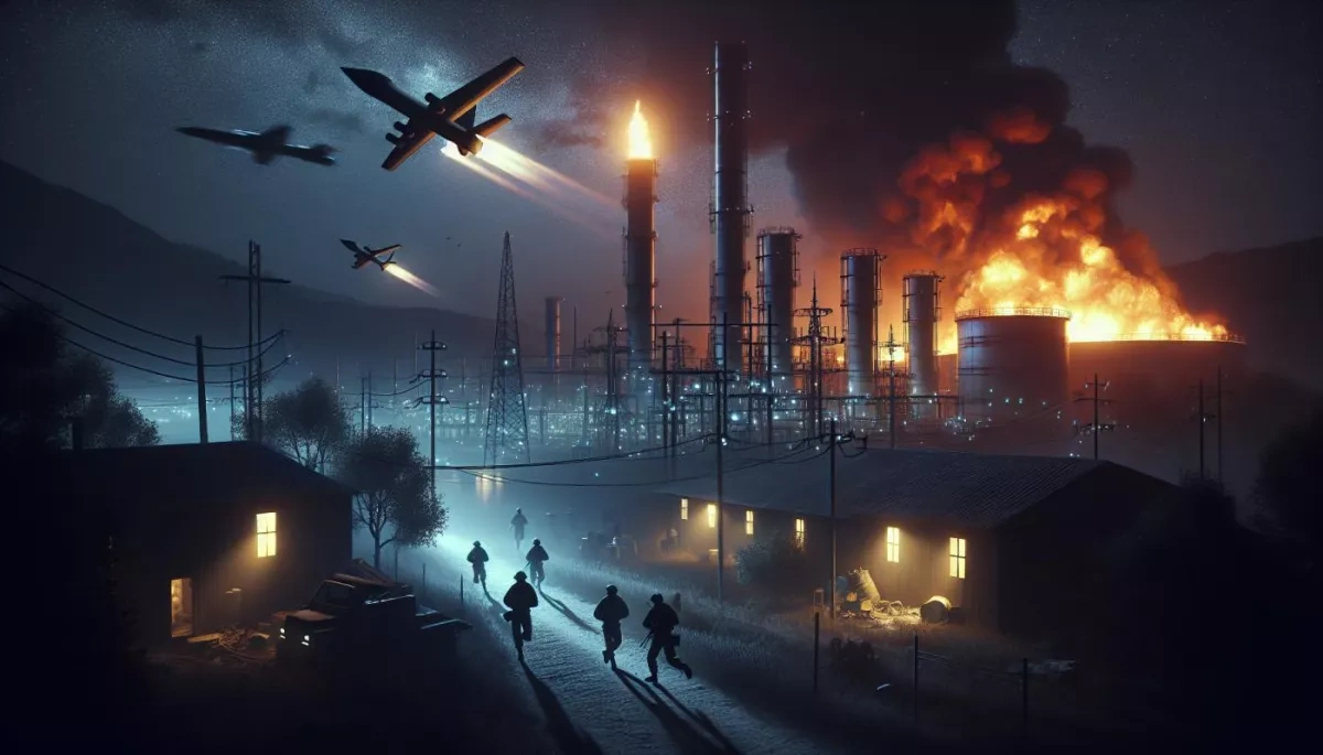 Drone strike sparks blaze at chemical facility in Russia's Perm Krai PHOTO / VIDEO