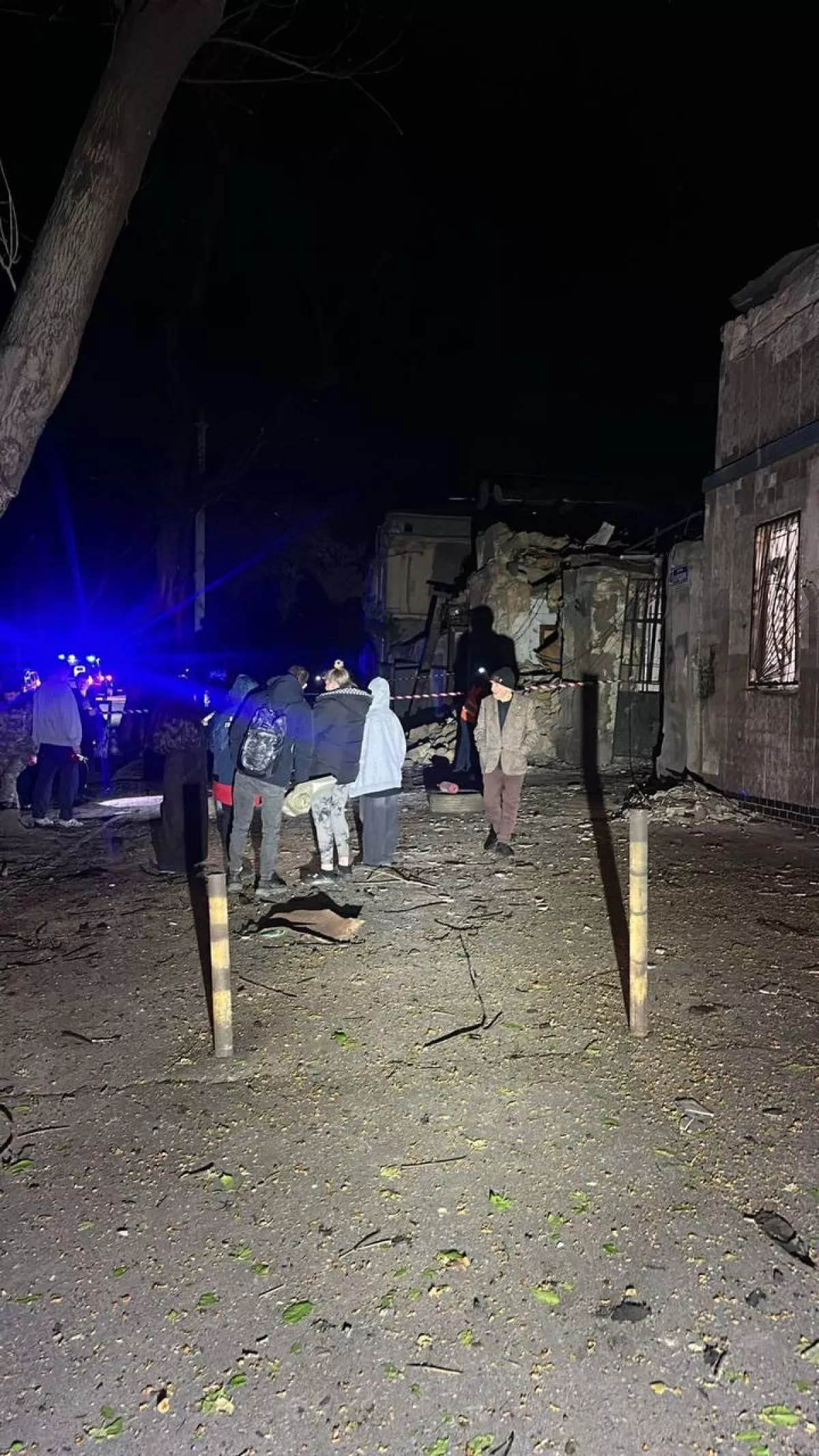 Russian night attacks on Odesa leave 16 injured, cause widespread damage PHOTO