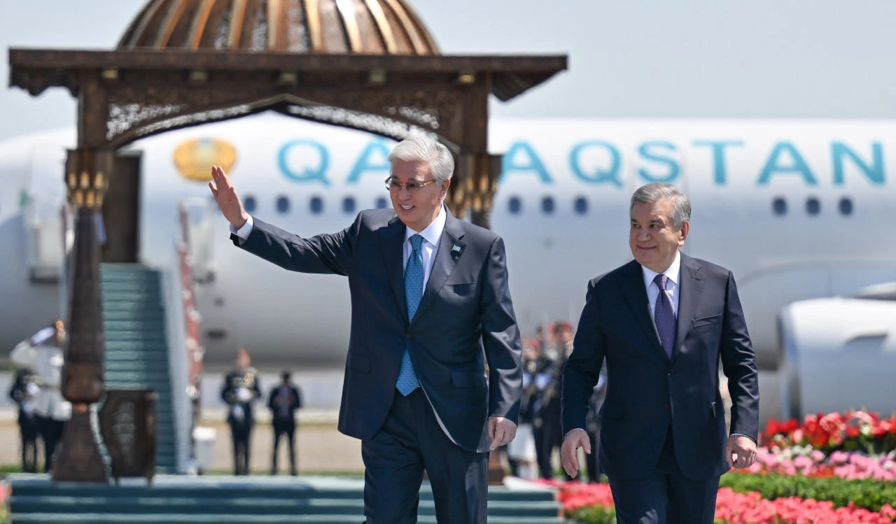 Kazakhstan’s president arrives in Uzbekistan for working visit