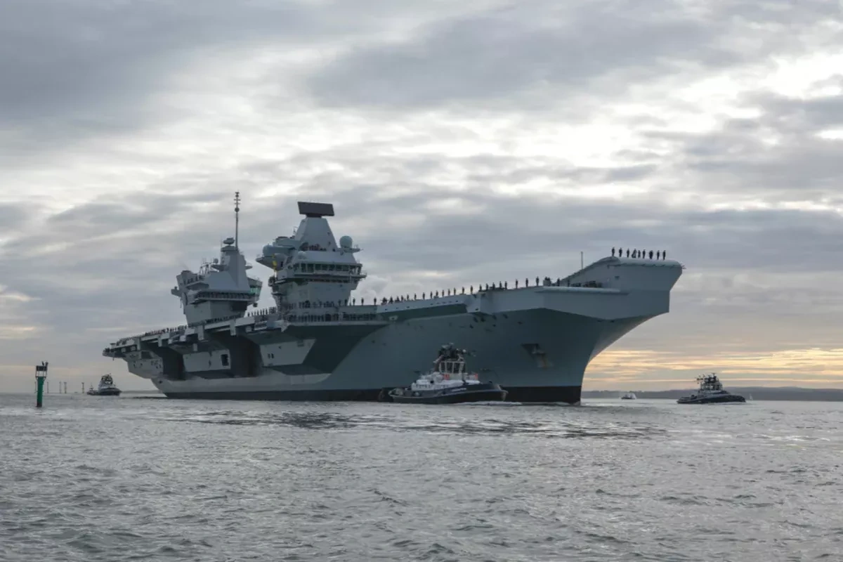 Iran reports missile strike on US aircraft carrier