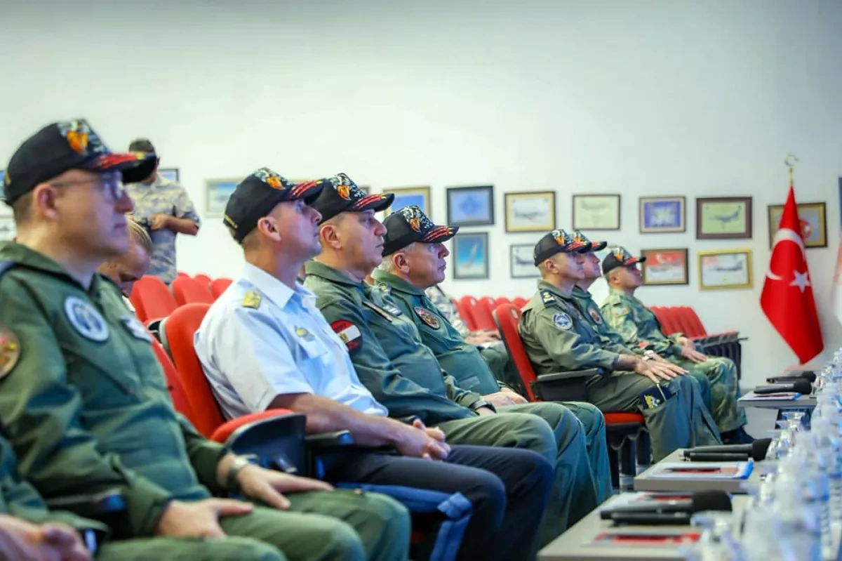 Azerbaijan’s Air Force chief joins high-level observations at Türkiye drill PHOTO