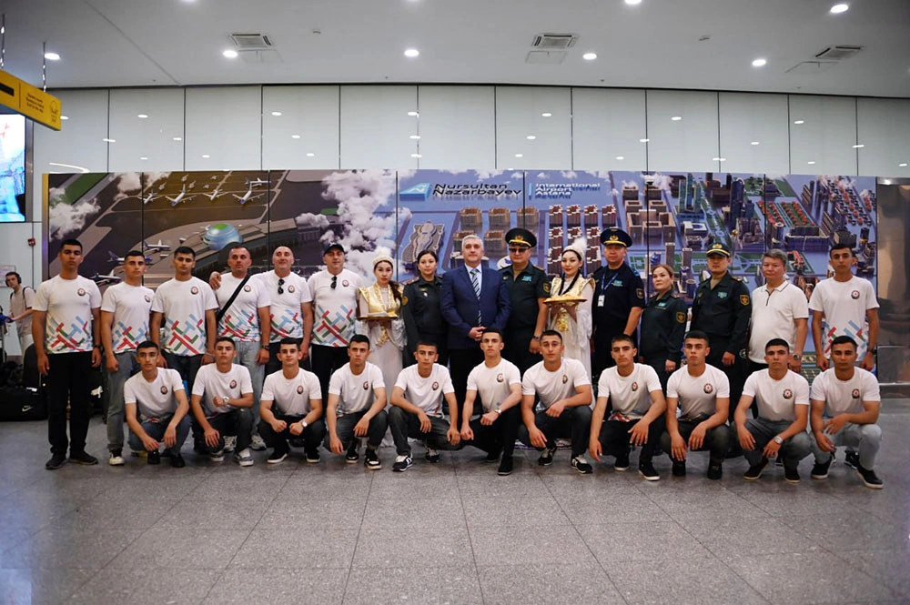 Azerbaijani cadets participate in "Aybyn-2026" Military-Patriotic Youth Gathering in Kazakhstan (PHOTO)