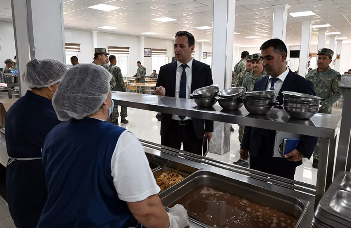Ombudsman's Office representatives visit Azerbaijani military unit PHOTO